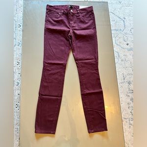 Ann taylor maroon straight leg pant. New with tag
